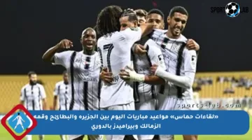 «لقاءات حماس» مواعيد مباريات اليوم بين الجزيرة والبطائح وقمة الزمالك وبيراميدز بالدوري